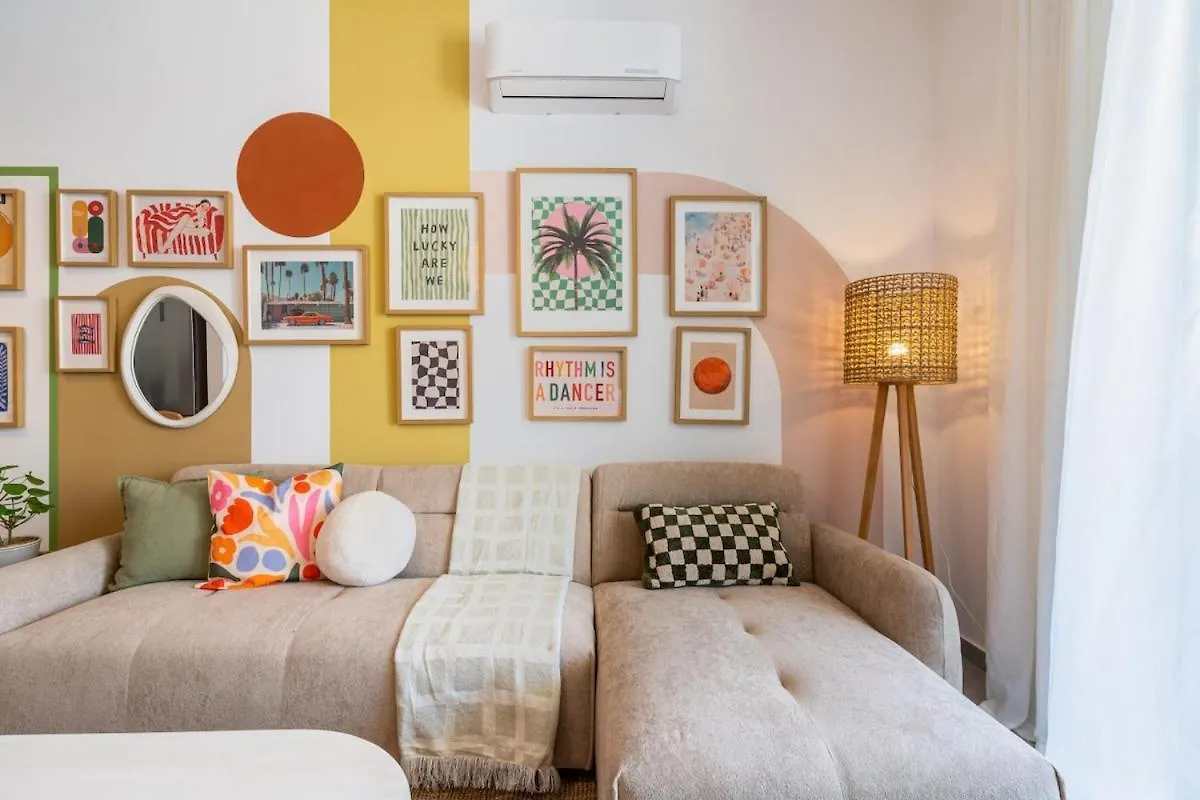 Lunette - Artful 1-Br Apartment & Balcony In Larnaca 0*,  Cyprus